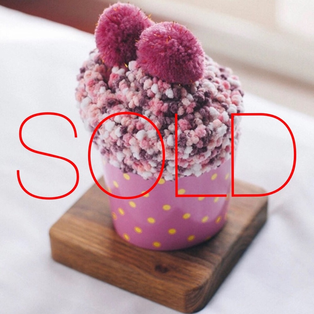 Fuzzy “Cupcake” Socks